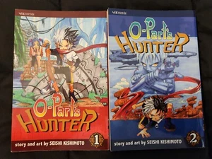 O-Parts Hunter #1-2 Set of 2 Manga Paperbacks by Seishi Kishimoto - Used - Picture 1 of 1