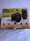 Nikon D D3400 24.2MP Digital DSLR Camera - Black (Kit w/ AF-P DX 18-55mm and...
