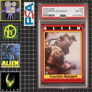 1979 Topps Alien - 27 Futuristic Spacesuit - PSA 8 NM-MT - Picture 1 of 4
