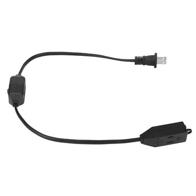 Nema 1 15P To Nema 1 15R Power Cord 2 Pin 3 Sockets 2.1ft Power Conversion Cabl - Image 1 of 4