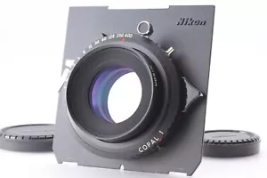 【Excelente COMO NUEVO】 Lente Nikon Nikkor M 300 mm f/9 Copal 1 obturador placa 4x5 de JAPÓN - Imagen 1 de 14