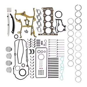 Engine Pistons Overhaul Rebuild Kit Head Gasket For Chevy Cruze Buick 1.4L Turbo - Picture 1 of 12