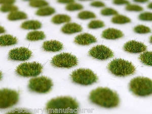 2mm Static Grass Tufts x 100 -Wargame Terrain Diorama Scenery Self Adhesive - Picture 1 of 6