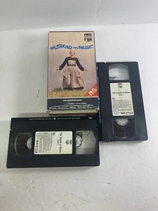 PREVIOUSLY VIEWED -"THE SOUND OF MUSIC"- VHS 2 Tape Set - Julie Andrews * - Picture 1 of 2