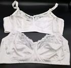 BUNDLE JOBLOT GEORGE (NEW) NONWIRE NO PAD FULL CUP x2 BRAS UK 42DD