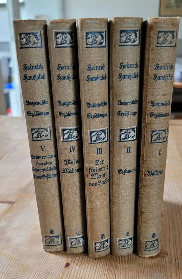 Heinrich Hansjakob, ausgewählte Erzählungen Band 1 - 5 - Bild 1 von 4