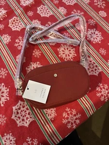 Lauren Conrad Crossbody Red Purse New - Picture 1 of 3