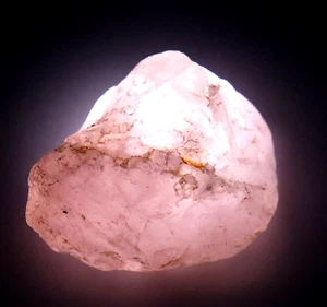 560 Ct Natural Pink Rose Quartz Uncut Rough Certified Loose Gemstone Huge Size - Picture 1 of 5