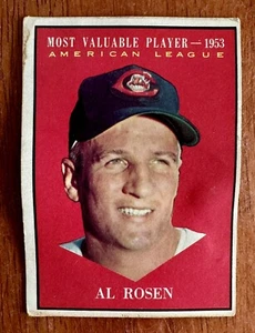 1961 Topps - Most Valuable Players #474 Al Rosen - Picture 1 of 2