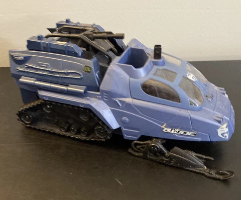 HASBRO GI JOE THE RISE OF COBRA ICE DAGGER VEHICLE. Incomplete Cover