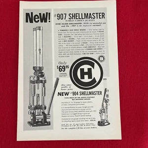 Vintage 1964 C-H Shellmaster #907 Print Ad Ammo Reloading Tool Ad Only - Picture 1 of 7