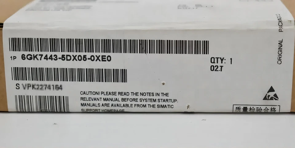 SIEMENS 6GK7443-5DX05-0XE0 6GK7 443-5DX05-0XE0 New In Box Expedited Shipping - Image 1 of 1