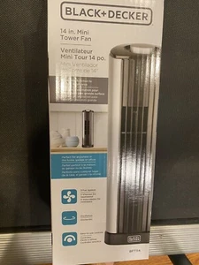 BLACK+DECKER BFT114 14-Inch Mini Tower Fan - Picture 1 of 3