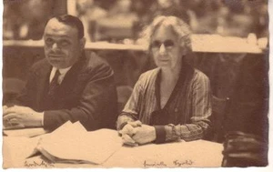 HENRIETTA SZOLD, SELIG BRODETSKY 16th Zionist Congress - Picture 1 of 1