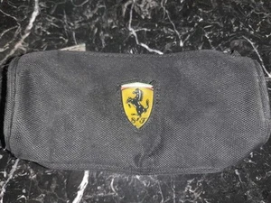 Ferrari pencil case pouch accessory case black Genuine  - Picture 1 of 4