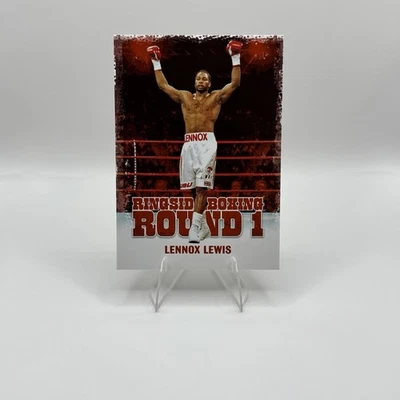 2010 Ringside Boxing Round 1 Lennox Lewis PROMO CARD          -A2 - Image 1 of 2