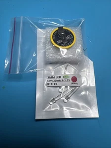 GameCube Clock Battery / Colored LED Kit - Picture 1 of 3