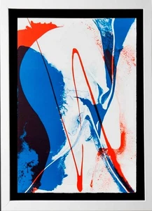 Paul Jenkins Litografía FIRMADA a Mano Original Edición Limitada 259 - Imagen 1 de 9