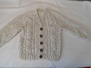 ( 84 ) Boys fleck cable cardigan age 2-3 yrs - Picture 1 of 1