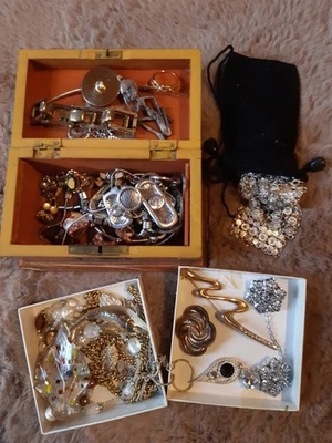 Konvolut Modeschmuck Aus Nachlass Vintage - Bild 1 von 4