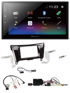 Pioneer USB Bluetooth DAB 2DIN Lenkrad Autoradio für Nissan Qashqai 14-18 X-Trai - Bild 1 von 9