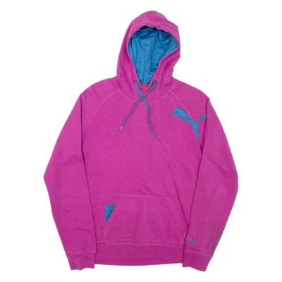 PUMA Womens Pink Hoodie M - Image 1 of 4