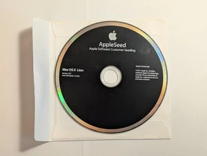 AppleSeed Mac OS X Lion 10.7 Developer Preview 1 DVD - RARE Apple Confidential - Afbeelding 1 van 3