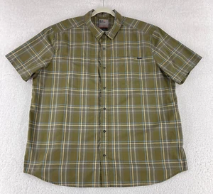 5.11 Tactical grün kariertes Gunther Hemd Herren Kurzarm Druckknopfleiste Größe 2XL - Bild 1 von 14
