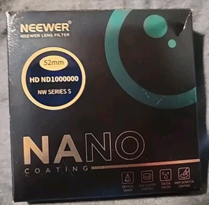 Neewer 52mm HD ND100000 Series S Lens Filter Circular - Picture 1 of 3