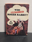 Wer zensierte Roger RabbiT? Gary Wolf 1981 Erstausgabe mit Staubabdeckung
