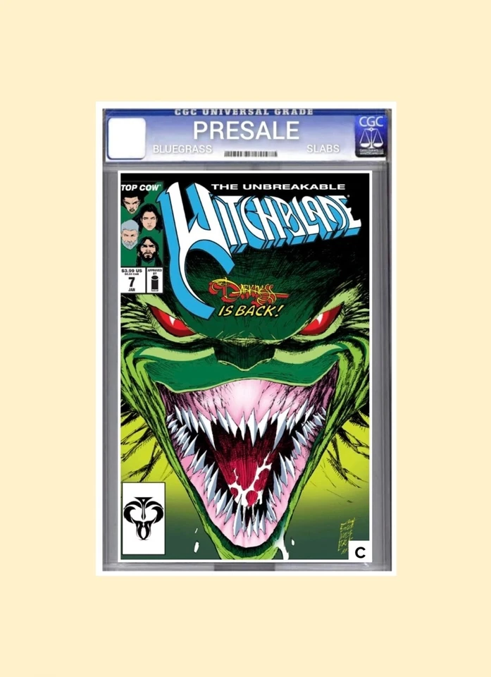 PRESALE Witchblade #7 CGC 9.8 Marc Silvestri 1:25 Incentive Variant Cover 🔥  - Image 1 of 1