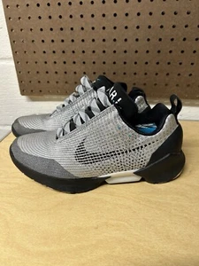 Scarpe Nike HyperAdapt 1.0 Argento Metallizzato 2016 Taglia 9.5 Uomo Senza Caricatore - Foto 1 di 12