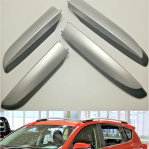 ABS Roof Rack Bar Rail End Replacement Cover Shell For TOYOTA RAV4 XA40 2013-18 - Picture 1 of 6