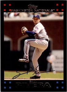 2007 Topps Washington Nationals Baseball Card #17 Saul Rivera