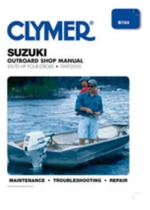 Fuoribordo manuale Suzuki quattro tempi 9,9-70 CV 1997-2000 Clymer Workshop - Foto 1 di 5