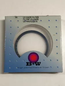 B+W UV-HAZE 55mm Filter (70107) - Bild 1 von 4