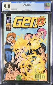 Cómics de Gen 13 #63 [2001] - CGC 9,8 - Páginas blancas - DC / Wildstorm - Imagen 1 de 3