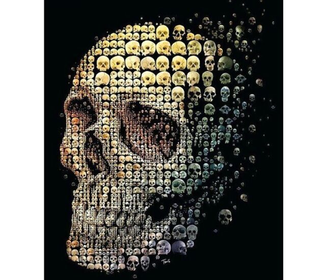 Skeletons & Skulls Diamond Painting Cross Stitch Kits for sale