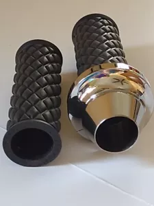 Custom Throttle Assembly & Grips for all 1 " Handlebars, - Picture 1 of 4