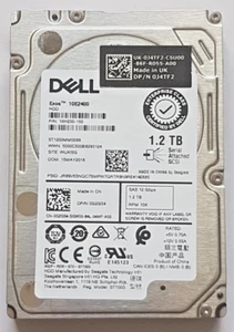 1.2 SAS Dell Exos 10E2400 ST1200MM0099 10500RPM 128MB HDD 2.5 " Hard Drive - Picture 1 of 1