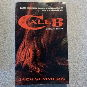 Caleb A Novel Of Horror by Jack Summer 1st Edition Autographed Paperback Book - Picture 1 of 14
