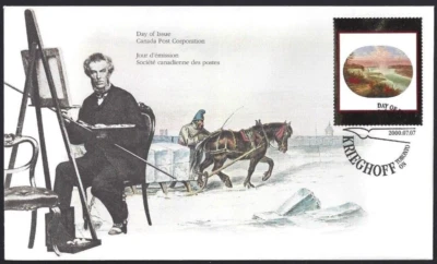 🍁Canada    #1863    "CANADIAN ART"    Brand New  2000 First Day Cover - Image 1 of 2