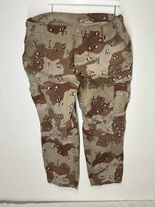 VTG Military Desert Storm XL Short Men Pants DCU Chocolate Chip Camo BDU Trouser - Picture 1 of 11