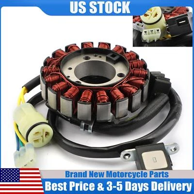 Stator 18 Pole For Honda TRX300 TRX300FW Fourtrax 300 2WD 4WD 1988-2000 T1 - Image 1 of 4