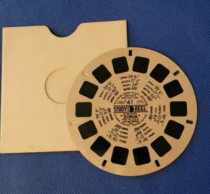 view-master Reel USN Navy Training Study S41 Mitsubishi Sonia Range Estimation - Picture 1 of 2