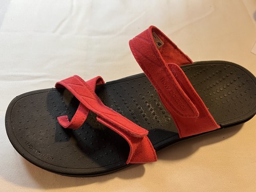 sandali donna new balance 8 rosa rivitalign slip on cinghie incrociate regolabili