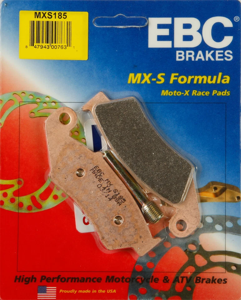 EBC MXS Series Race Sintered Brake Pads MXS185 2002 - 2017 Honda CRF450R — 第 1/1 张图片