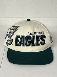 De colección Años 90 Philadelphia Eagles Deportes Especialidades SOMBRA Láser NFL Snapback Sombrero - Imagen 1 de 5