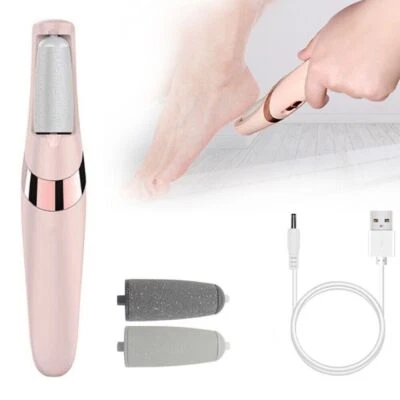 Rimuovi calli elettrico ricaricabile duroni piedi pedicure 2 testine LT-2030