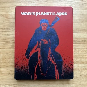 War For The Planet of The Apes - Steelbook (Blu-ray, DVD, 2017, 2 Disc) OOP - Imagen 1 de 16
